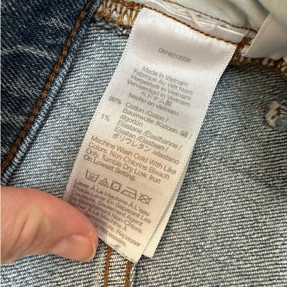 Madewell The Perfect Vintage Wide-Leg Jean 27Tall - Picture 6 of 6